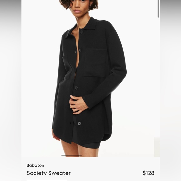 Black Babaton Sweater - Picture 2 of 5